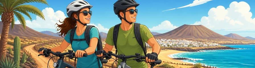Arriendo de bicicletas eléctricas en Fuerteventura