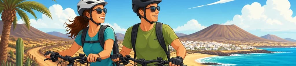 Arriendo de bicicletas eléctricas en Fuerteventura