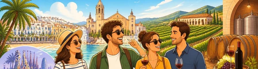Excursión vinícola con transporte privado de lujo desde Barcelona y recogida en el hotel