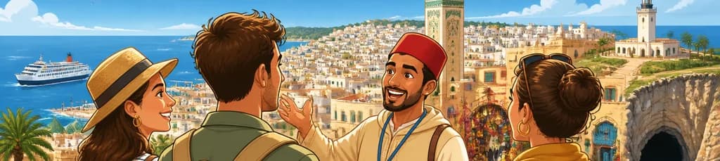 Viaje de jornada completa a Tánger, Marruecos, partiendo desde Sevilla