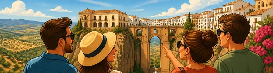 Excursión privada de un día completo a Ronda y la campiña andaluza con salida desde Málaga