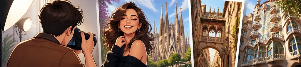 Sesión fotográfica profesional en Barcelona