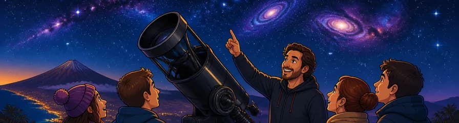 Observación estelar con el telescopio Stargate en Tenerife