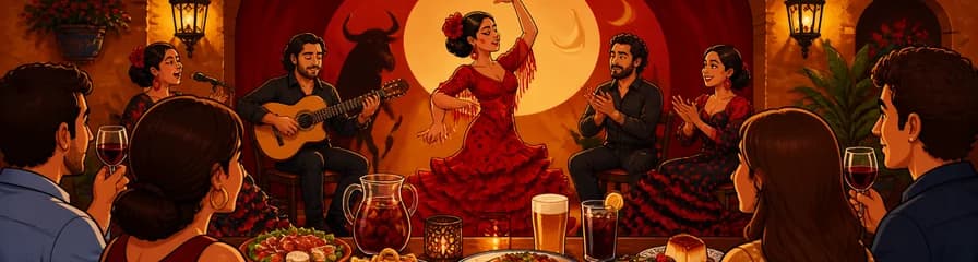Noche de Flamenco, Cena y Bebida en El Toro y la Luna