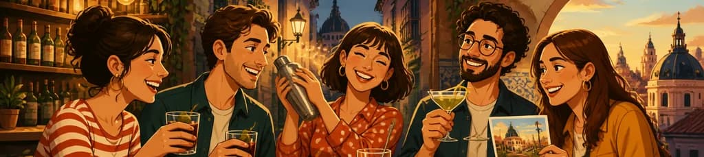 Recorrido por la cultura del vermut y cócteles en bares ocultos de Madrid
