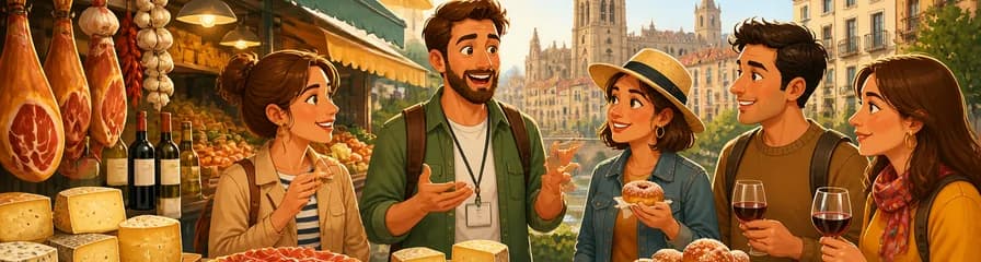 Experiencia gastronómica matutina en Girona con visita al mercado local