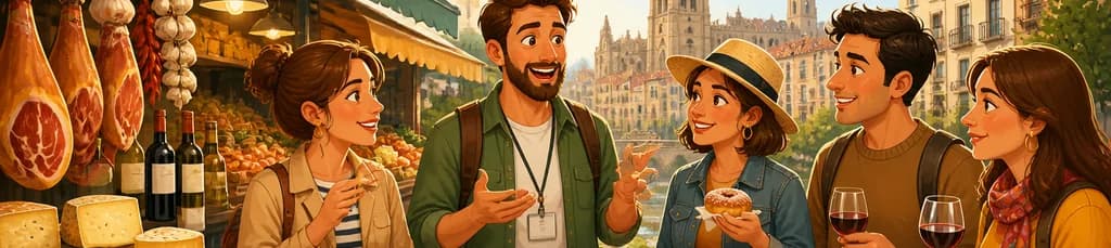 Experiencia gastronómica matutina en Girona con visita al mercado local