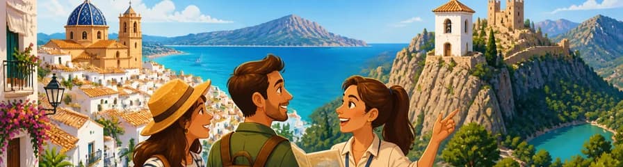 Escapada de un día a Altea y Guadalest partiendo de Valencia
