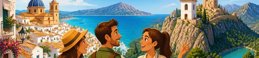 Escapada de un día a Altea y Guadalest partiendo de Valencia