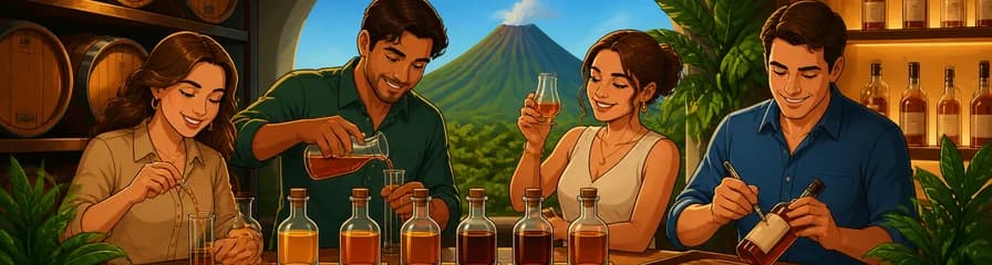 Diseña tu propia mezcla de ron en Flor de Caña Experiencia