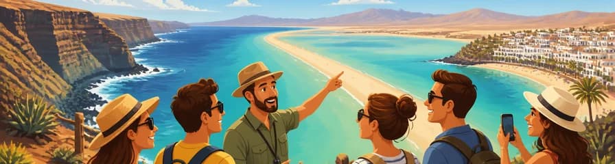 Recorrido guiado exclusivo para grupos pequeños: La Pared, laguna de Sotavento y Morro Jable