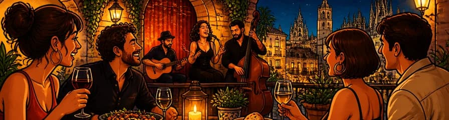 Música en vivo y delicias culinarias locales en Ciutat Vella, Barcelona