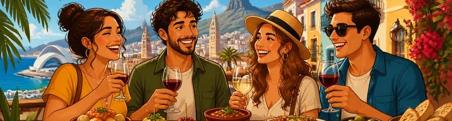 Recorrido Gastronómico de Tapas y Vinos por Santa Cruz de Tenerife