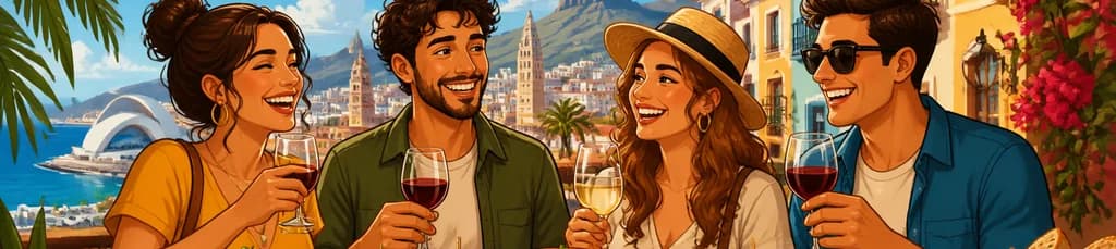 Recorrido Gastronómico de Tapas y Vinos por Santa Cruz de Tenerife