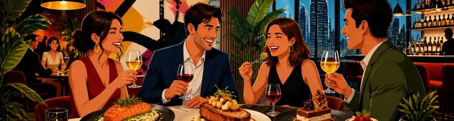 Disfruta del 'Menú Escandaloso' en el restaurante y bar Escándalo del Canopy Madrid Castellana