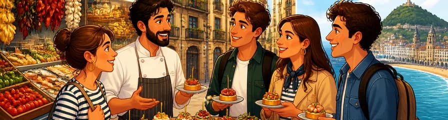 Recorrido por el Mercado de San Sebastián con almuerzo y degustación de bocados vascos