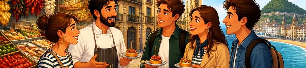 Recorrido por el Mercado de San Sebastián con almuerzo y degustación de bocados vascos