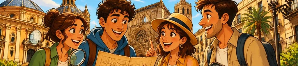 Descubre el Centro de Valencia a Través de un Tour Privado a Pie de Juegos e Historia