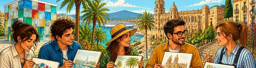 Clases privadas de arte y dibujo "I DRAW Malaga" con OhmyGoodGuide!