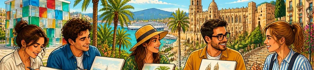 Clases privadas de arte y dibujo "I DRAW Malaga" con OhmyGoodGuide!