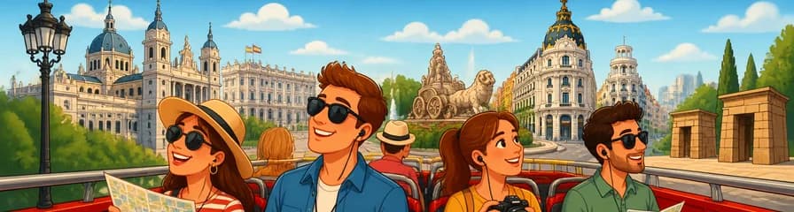 Descubre Madrid a tu aire: Tour en autobús turístico con paradas libres