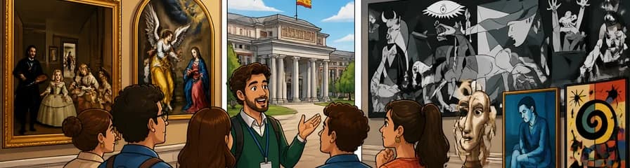 Recorrido artístico 2 en 1 por Madrid: Museos del Prado y Reina Sofía