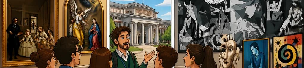 Recorrido artístico 2 en 1 por Madrid: Museos del Prado y Reina Sofía