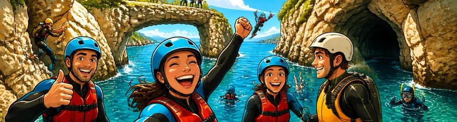 Vive la emoción del Coasteering en Ibiza con un guía experto