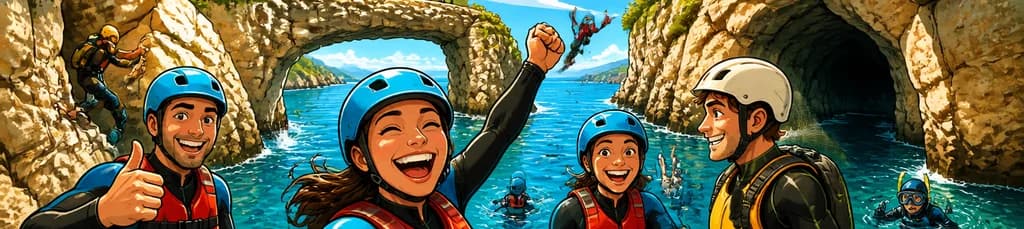 Vive la emoción del Coasteering en Ibiza con un guía experto