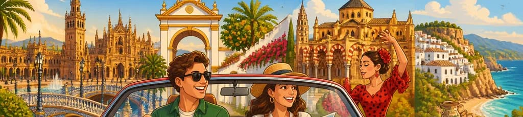 Aventura de 8 días en coche por el sur de España, con salida desde Sevilla