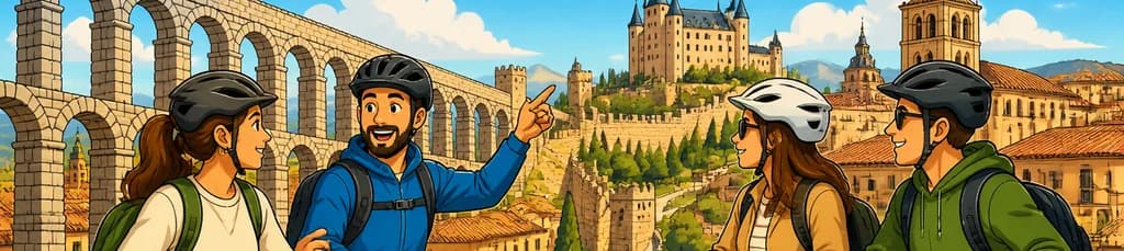 Explora Segovia en un tour guiado con Ebike