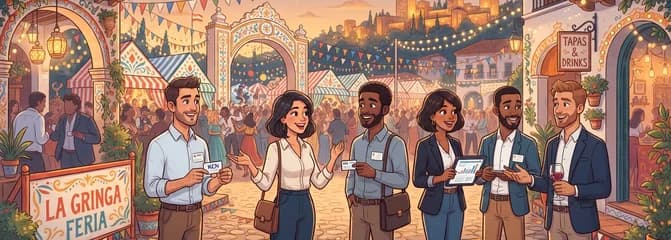 Sesión de networking de KCN en la Feria de Málaga el 19 de agosto