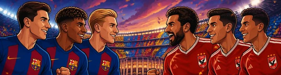 El FC Barcelona se enfrenta al Al Ahly en el Trofeo Joan Gamper