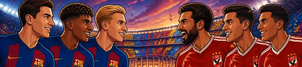 El FC Barcelona se enfrenta al Al Ahly en el Trofeo Joan Gamper