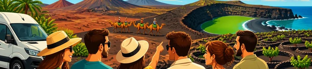 Tour Privado de Medio Día por Lanzarote con Servicio de Recogida