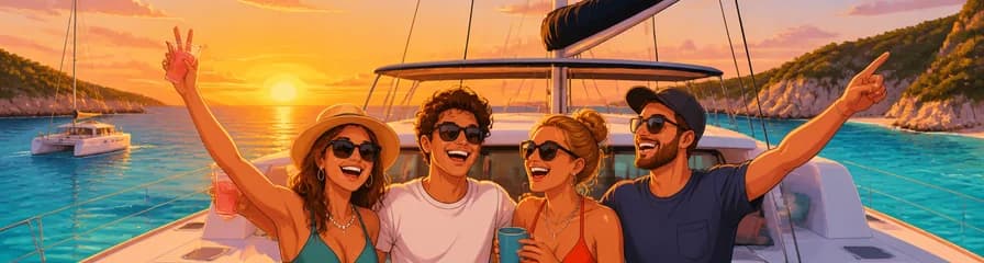 Travesía de tres noches inolvidables en catamarán