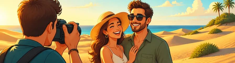 Inmortaliza tus momentos especiales en Maspalomas con un fotógrafo profesional
