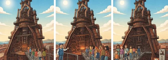 Recorrido guiado por el Horno Alto Nº2: Viernes y sábados