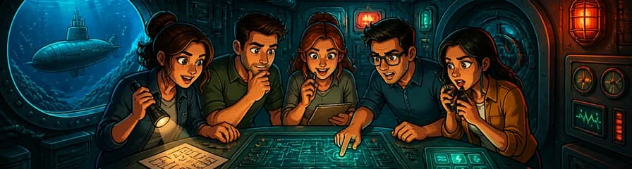 Sumérgete en el misterio de "Grey Submarine" en Escape Room Materia Gris