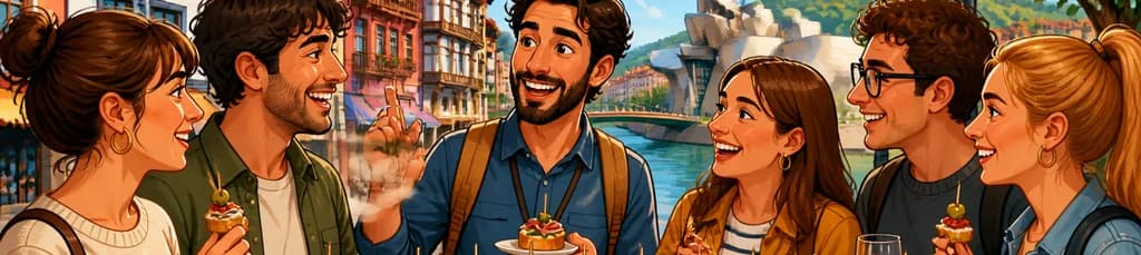El mejor recorrido culinario por las calles de Bilbao con un experto local