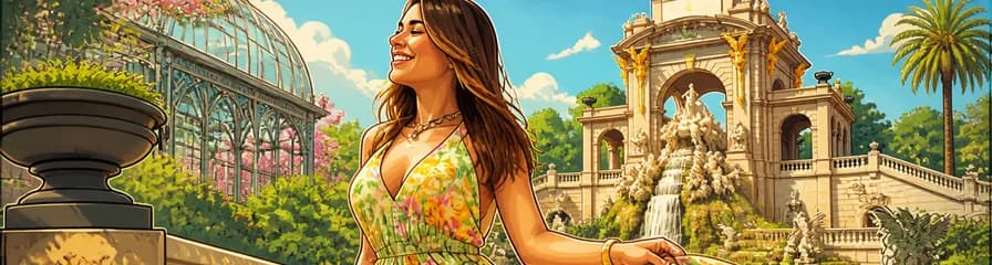 Sesión fotográfica exclusiva en el Parque de la Ciutadella de Barcelona con Ami