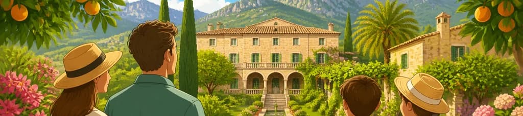Admisión a los Jardines de Alfabia