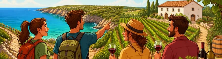 Senderismo y Viñedos: Una Aventura por la Costa Oriental de Menorca