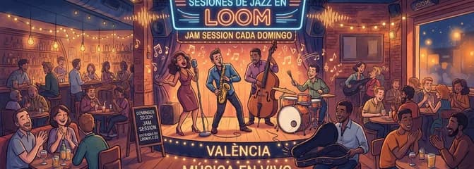 Sesiones de Jazz en LOOM: Jam Session cada domingo