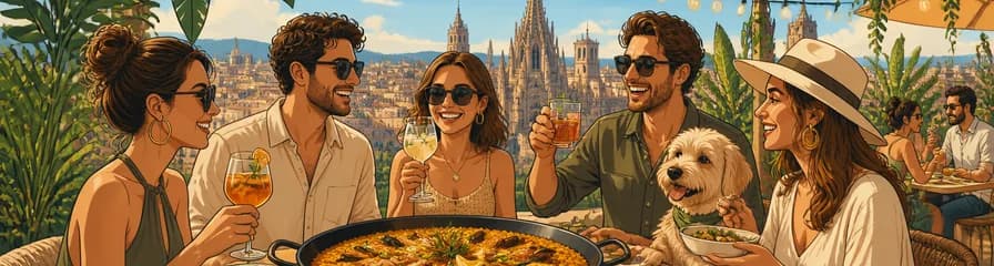 Disfruta de arroces y un tardeo inolvidable los domingos en la Terraza de Vivi