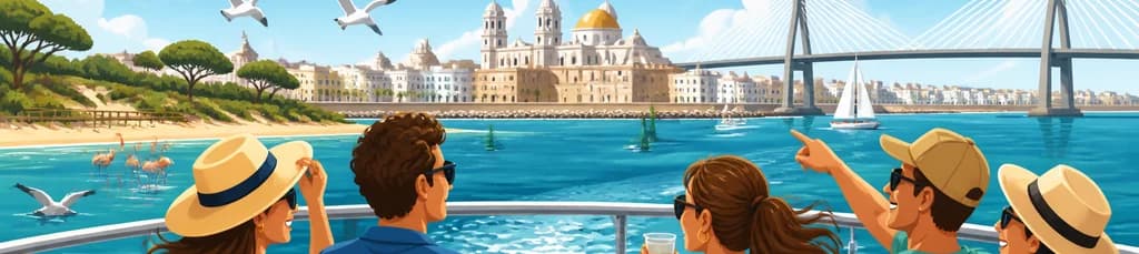 Travesía Nocturna Privada en Barco con Observación Estelar y Champán en Cádiz