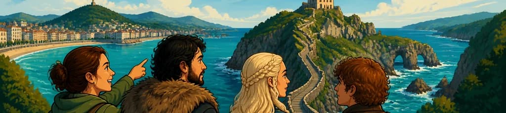 Descubre los escenarios de Juego de Tronos en la Costa Vasca con salida desde San Sebastián