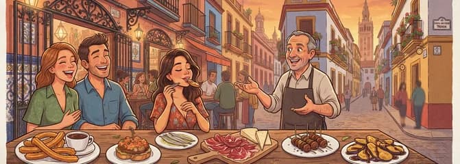 Un recorrido gastronómico por la comida más emblemática de Sevilla con Cozymeal™