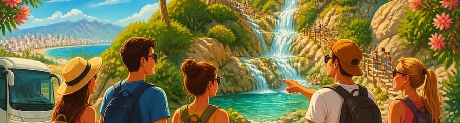 Viaje de un día a las Cascadas del Algar con salida desde Albir y Benidorm