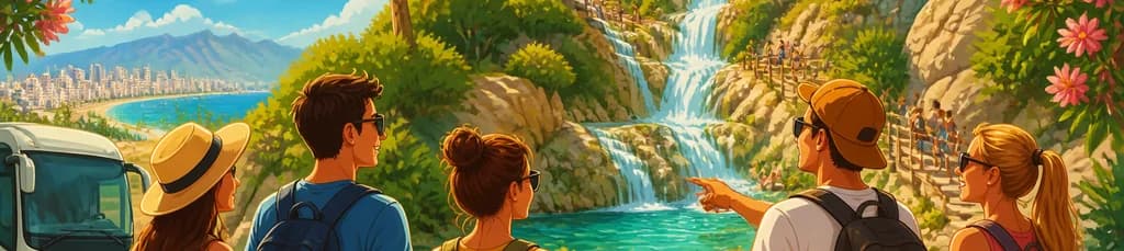 Viaje de un día a las Cascadas del Algar con salida desde Albir y Benidorm